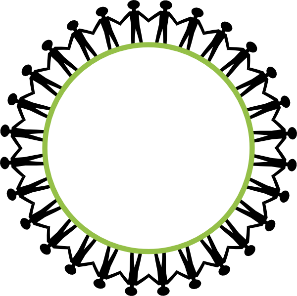 Pure Democracy - Ring Around The World (600x599), Png Download