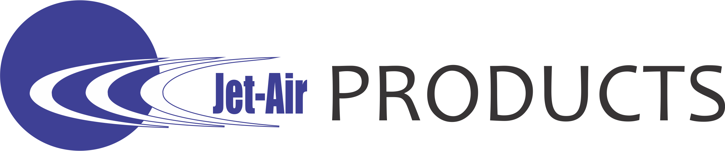 Jetair Products - Electric Blue (2342x488), Png Download