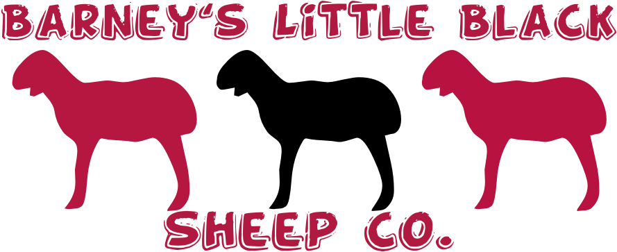 Clothing Logo Design For Barney''s Little Black Sheep (900x400), Png Download