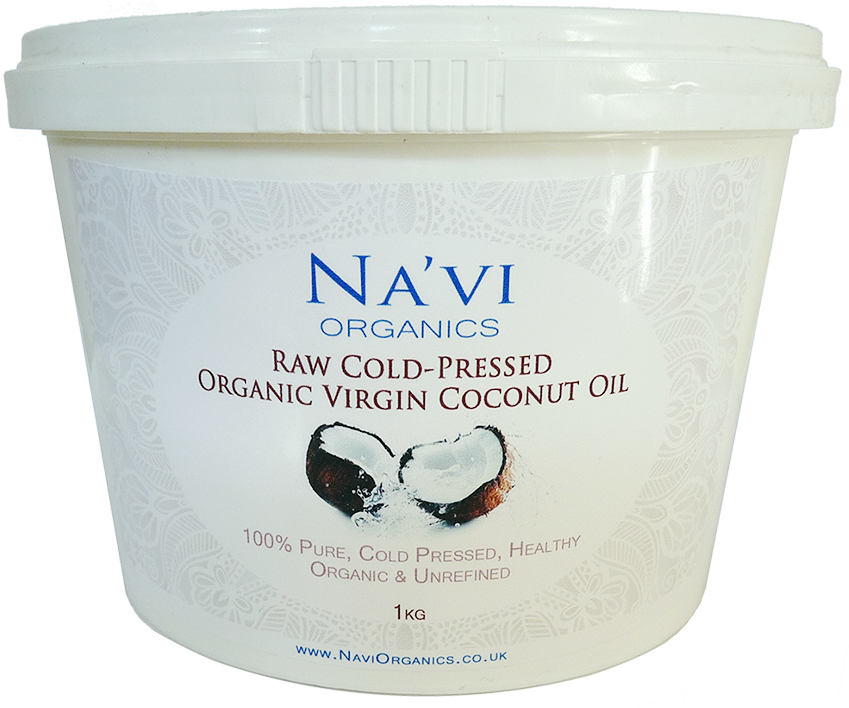 1kg Tub Of Raw, Cold Pressed, Virgin Cocunut Oil - Gelato (861x711), Png Download