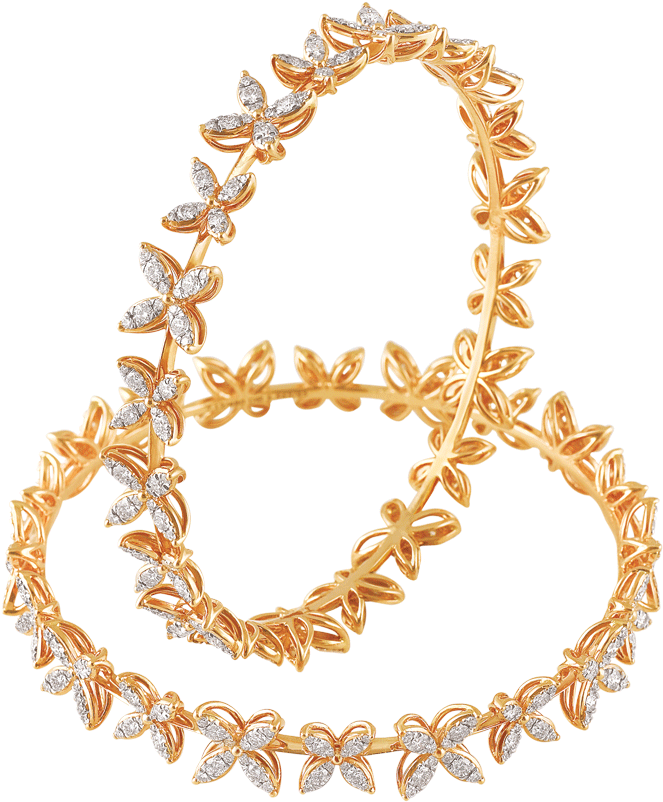 Diamond Bangle Diamond Bangles - Modern Diamond Bangles Designs (1136x1000), Png Download