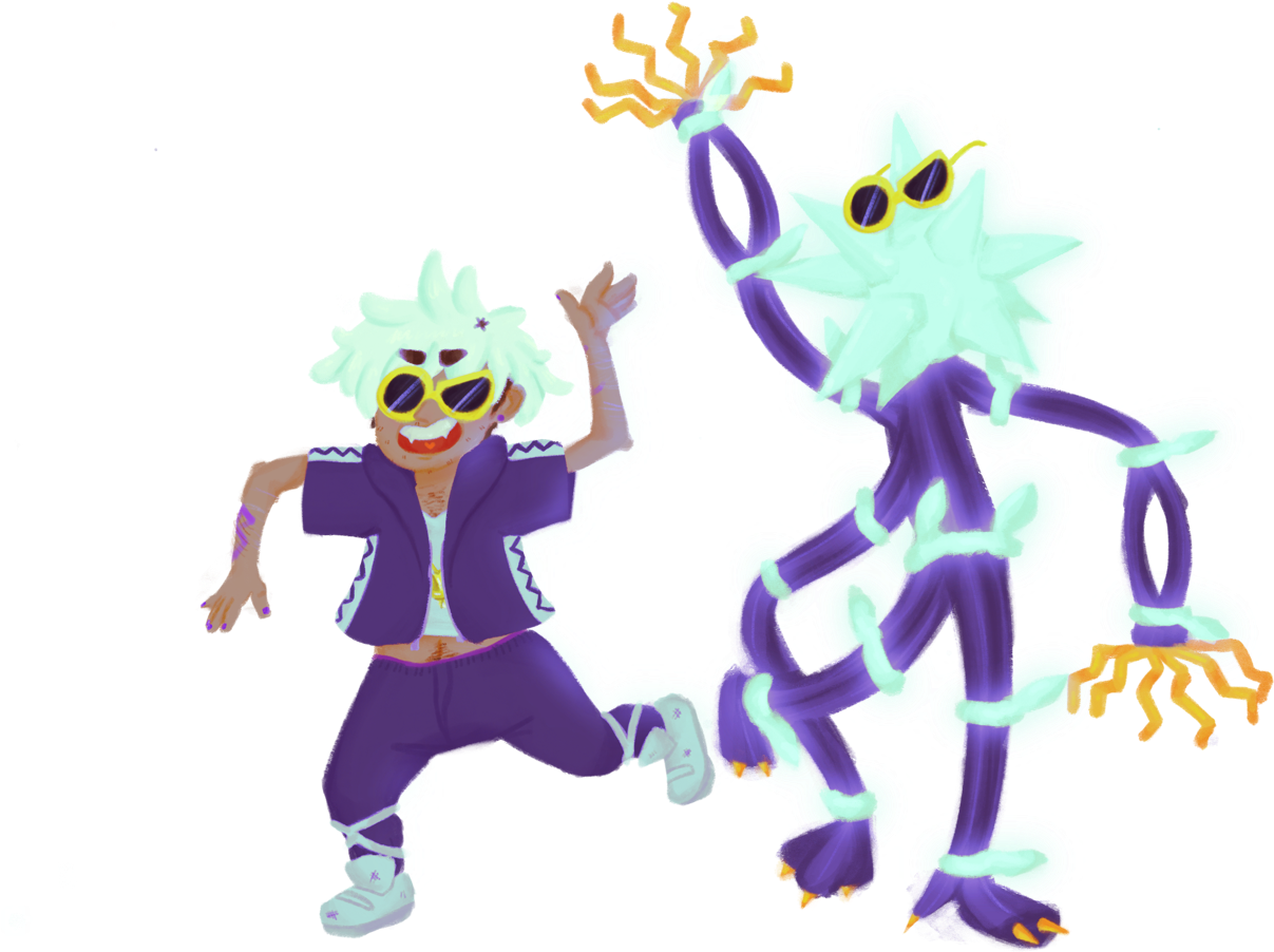 Remember When We Thought Guzma And Xurkitree Were The - Cartoon (1280x959), Png Download