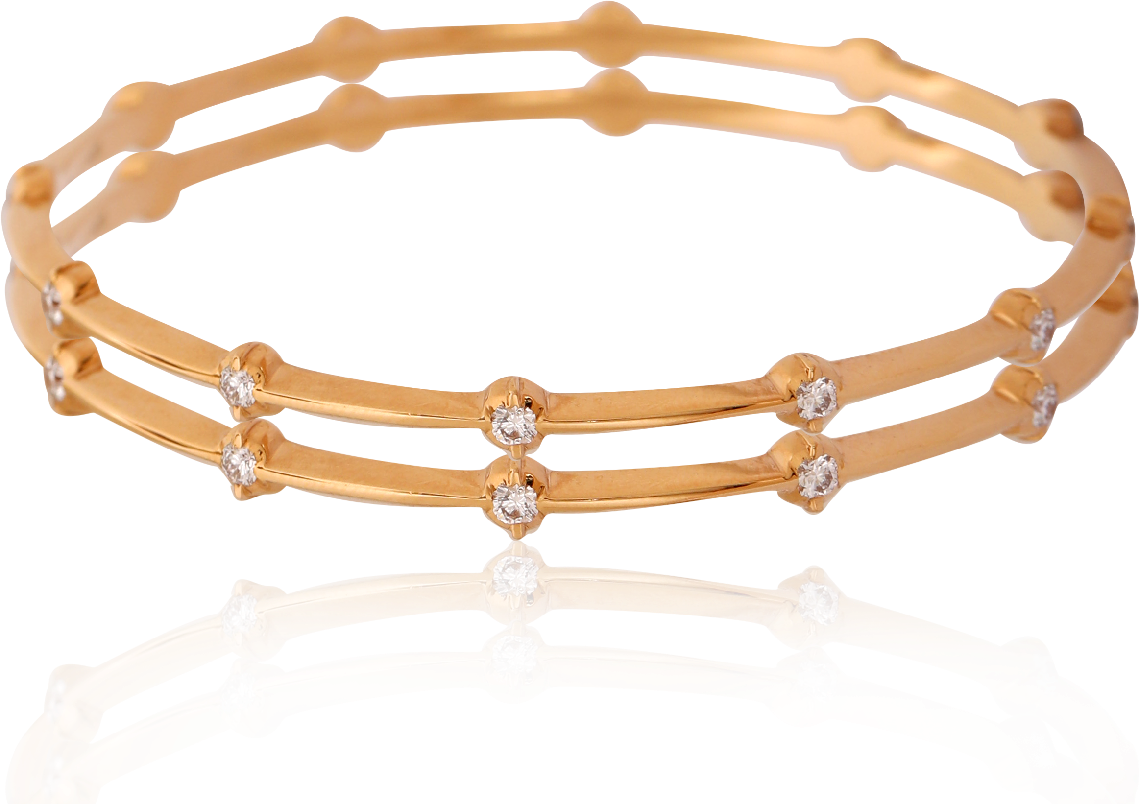 Elegant Workwear Diamond Bangle - Bracelet (3300x2612), Png Download