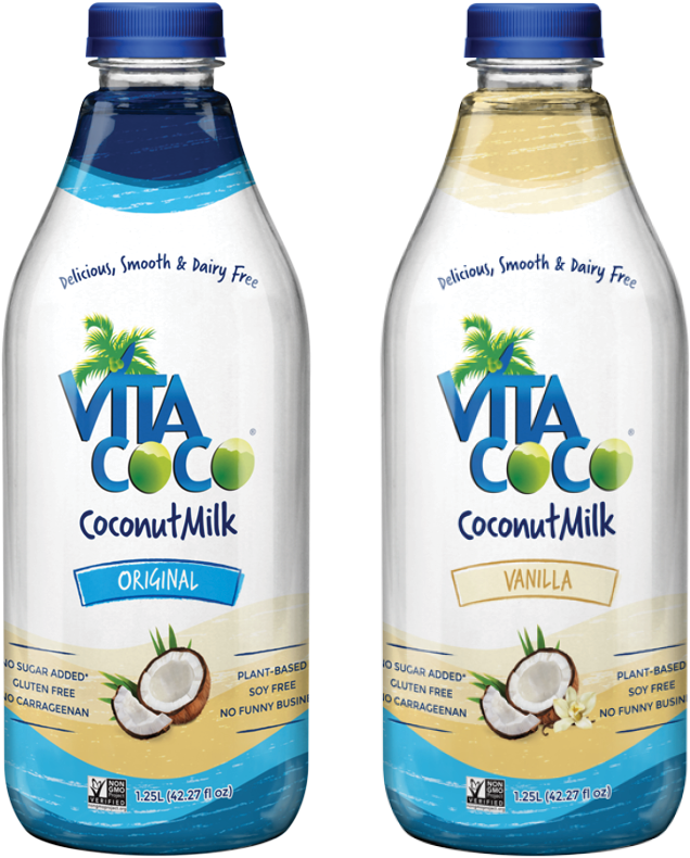 View Larger - Vita Coco Coconut Milk (917x917), Png Download