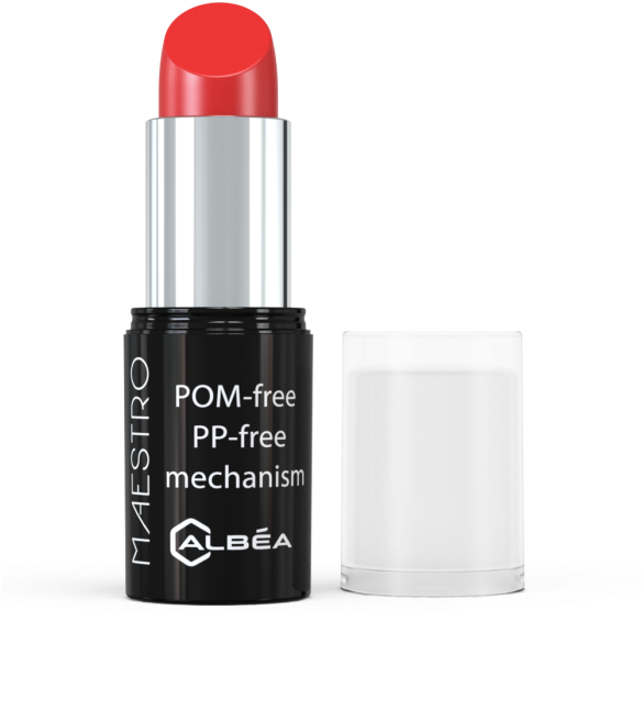 Albéa Introduces Maestro, Its Latest Non-guided Lipstick - Nail Polish (583x700), Png Download