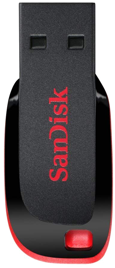 Pen Drive - Sandisk Cruzer Blade (750x1206), Png Download