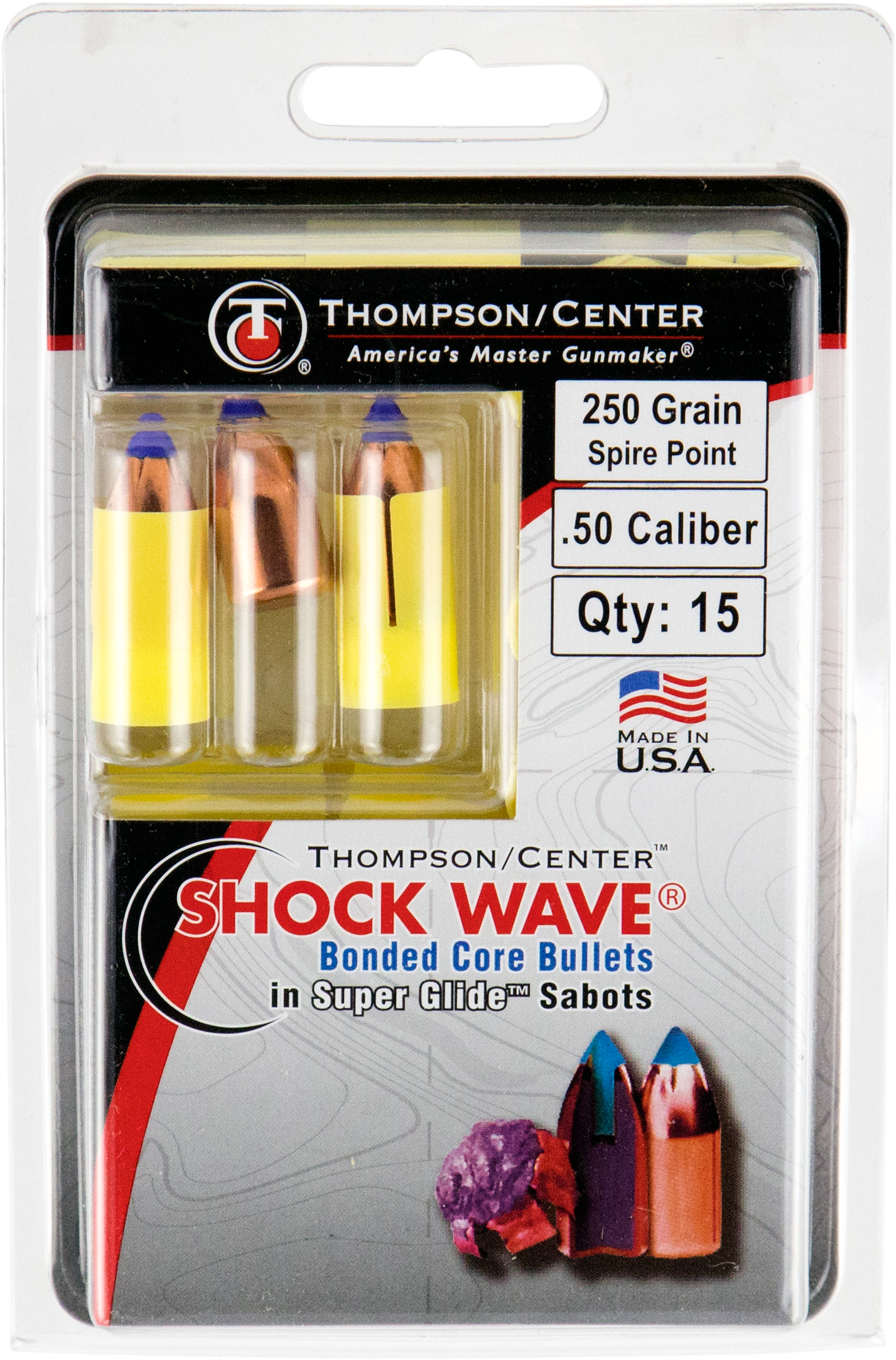 T/c Accessories 17008245 Shock Wave Bonded Core Super - Bullet (1616x2317), Png Download