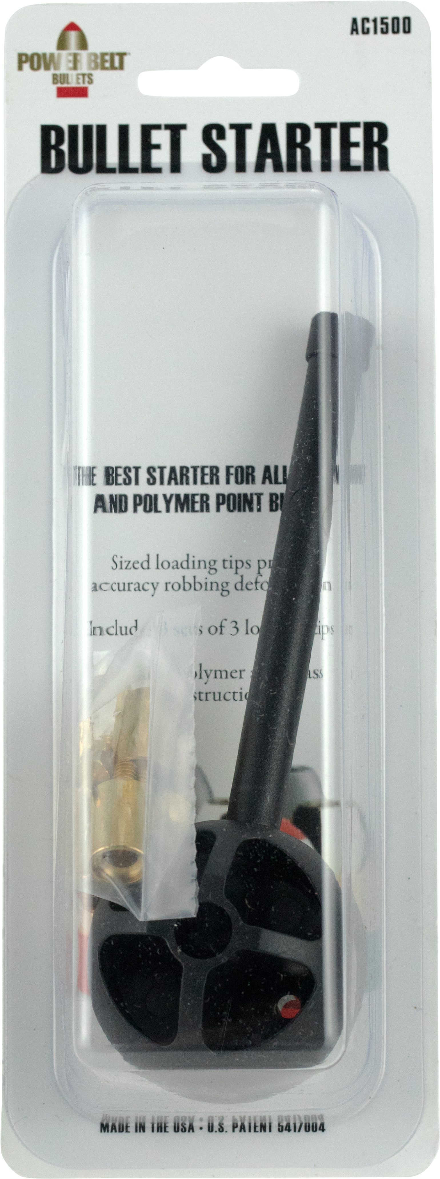 Cva Ac1500 Powerbelt Bullet Starter Universal 9 Attachments - Volkstheater (1833x4351), Png Download