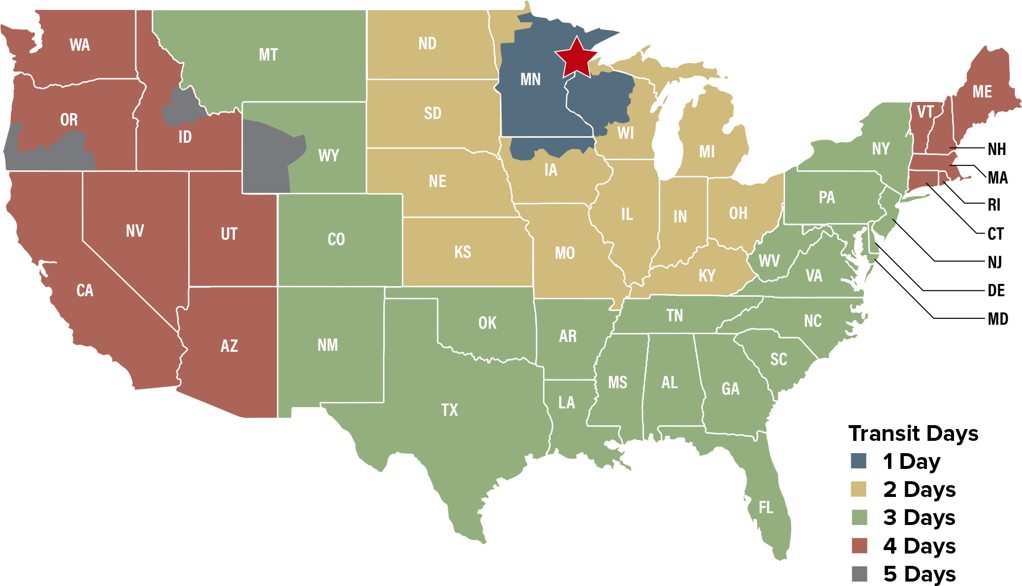 Free Shipping Delivery Map - Mass Shootings Map 2018 (2090x1198), Png Download