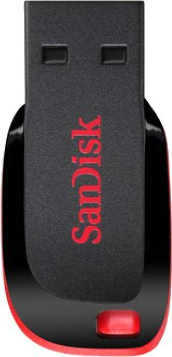 Pendrives - Sandisk Cruzer Blade (1366x768), Png Download