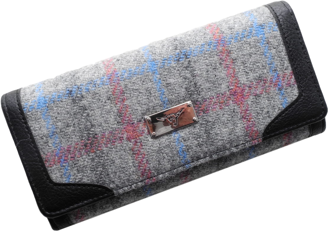 Harris Tweed Long Purse Bute (1280x960), Png Download