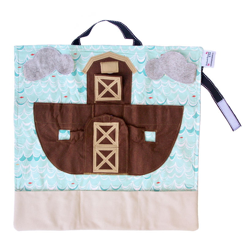 Noah's Ark Toy - Patchwork (800x800), Png Download