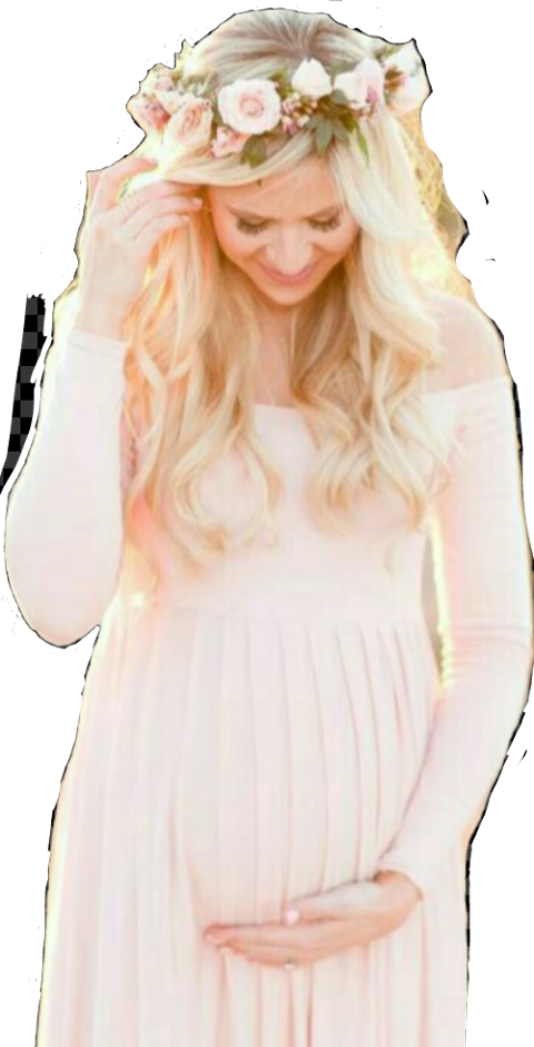 Vestido Sesiones De Fotos De Embarazadas (480x941), Png Download