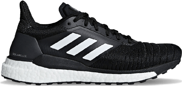 Solarglide - Adidas Solar Glide Black (800x416), Png Download