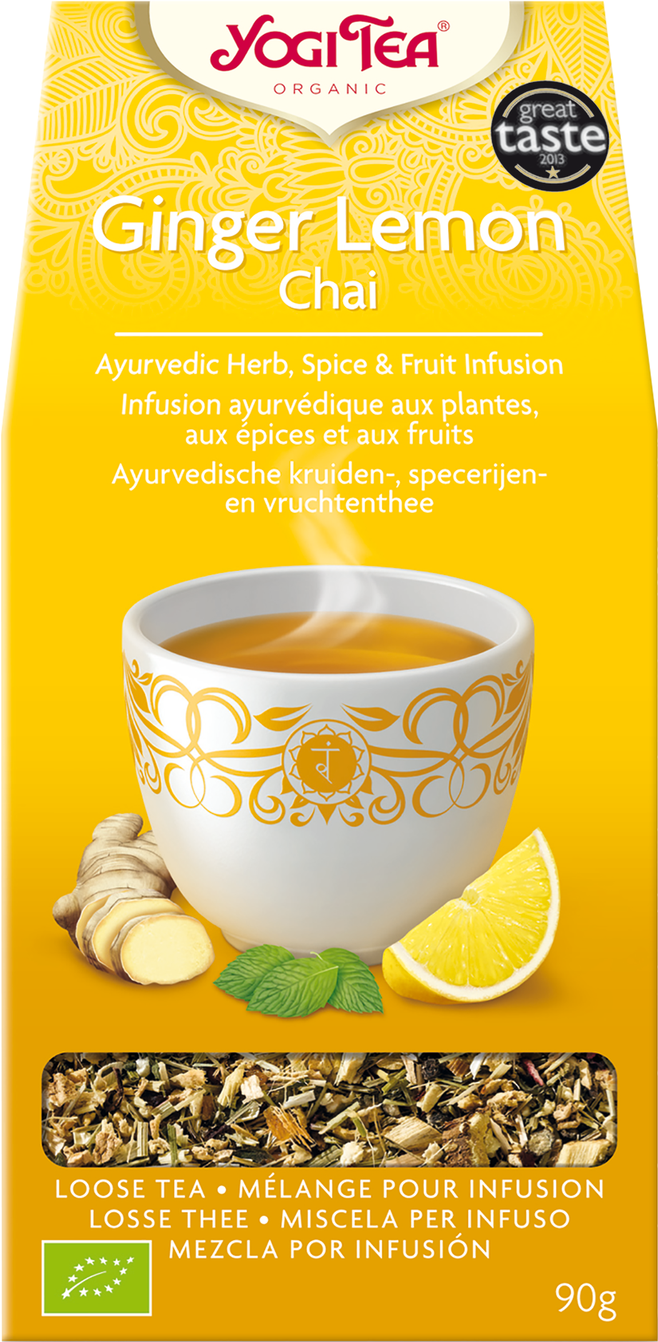 Yogi Ginger Lemon (1400x2100), Png Download