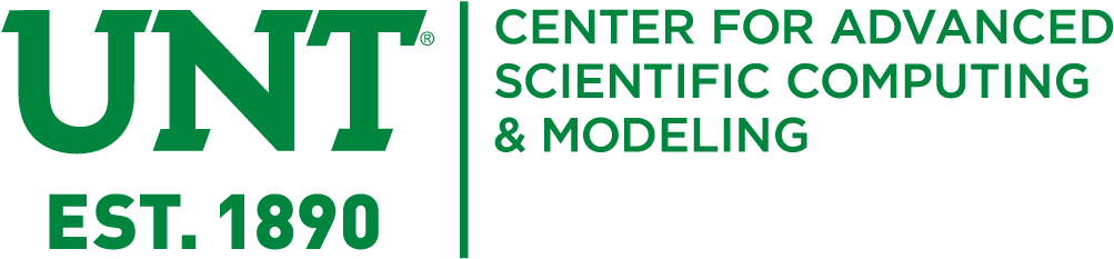 Center For Advanced Scientific Computing And Modeling - Printing (1200x301), Png Download