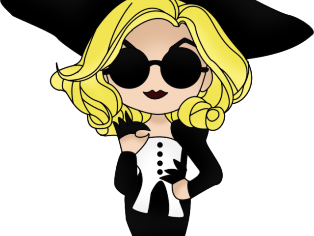 Lady Gaga Clipart Gaga Png - Chibi Gaga Telephone (640x480), Png Download