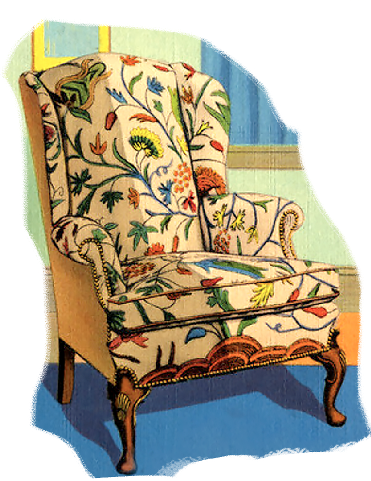 Easy Chair - Chair (741x997), Png Download