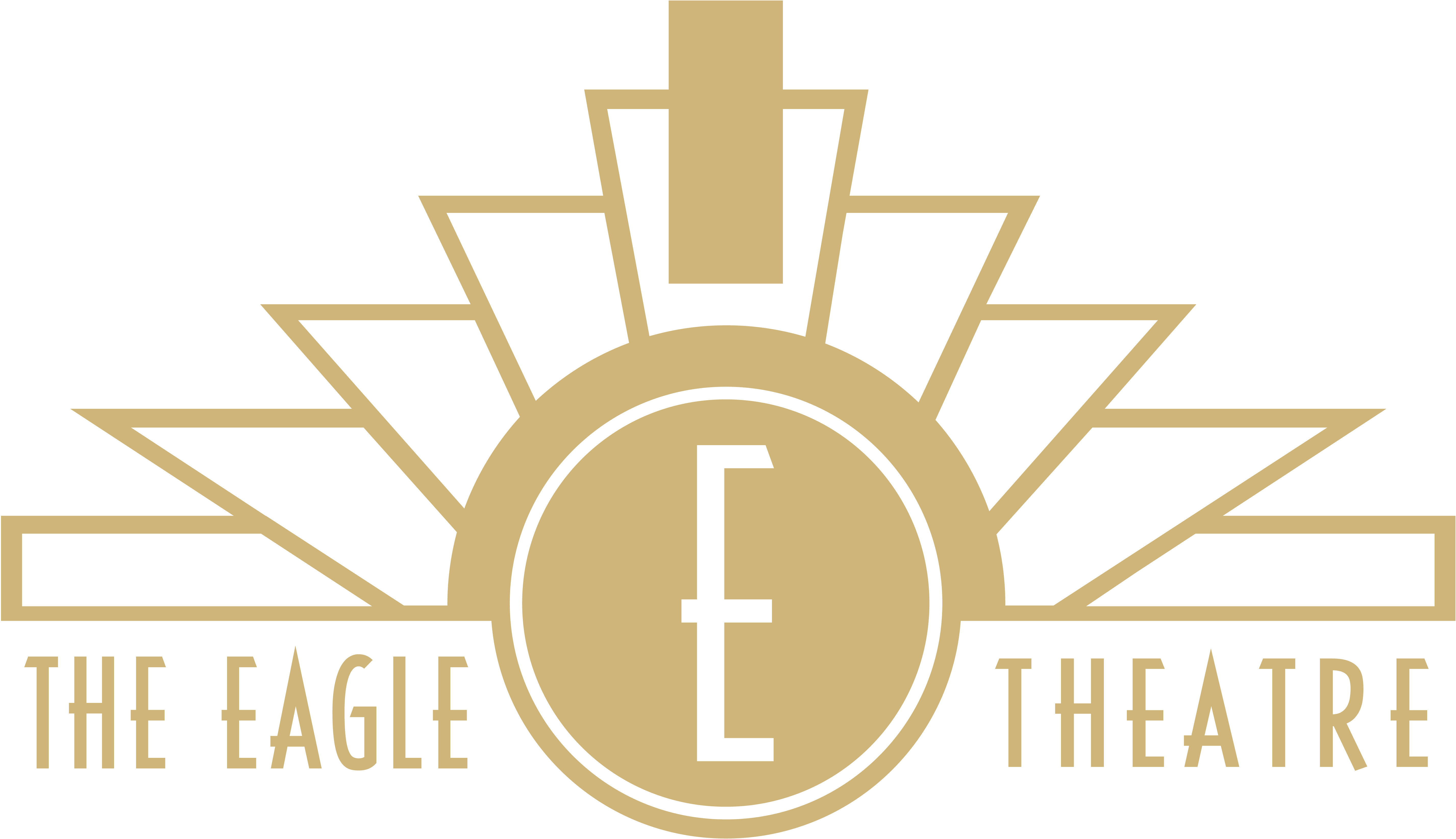 Logo - Eagle Theatre City Of Sugar Hill (5706x3287), Png Download