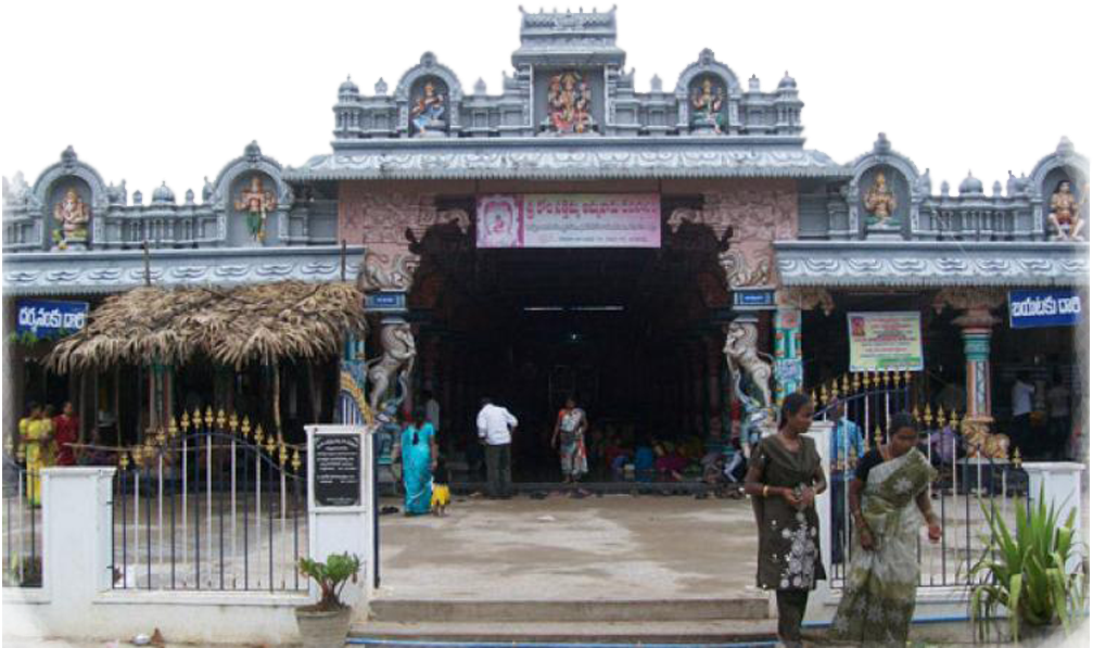 Sri Talupuamma Ammavari Devasthanam - Hindu Temple (1093x755), Png Download