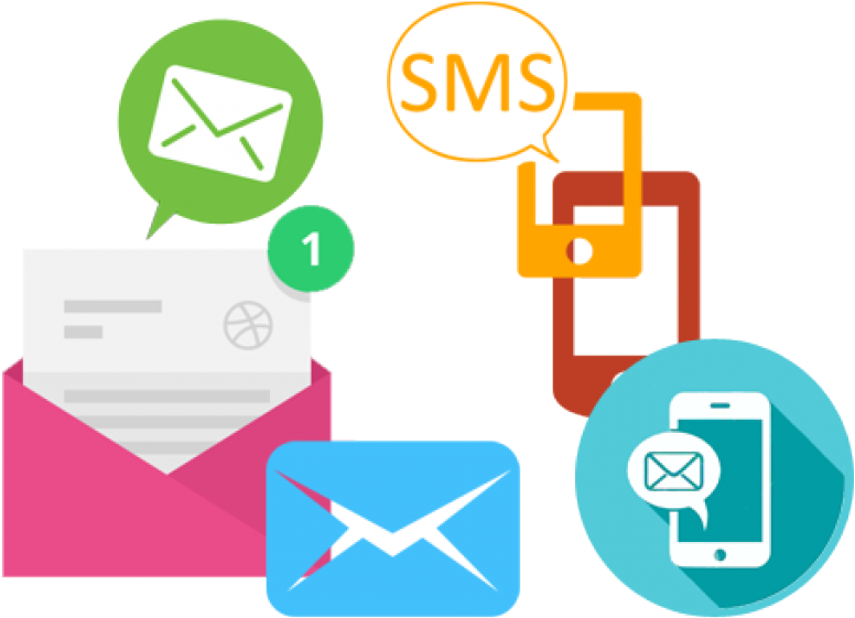 What Are Sms And Email Campaigns - Email And Sms Campaign (792x600), Png Download