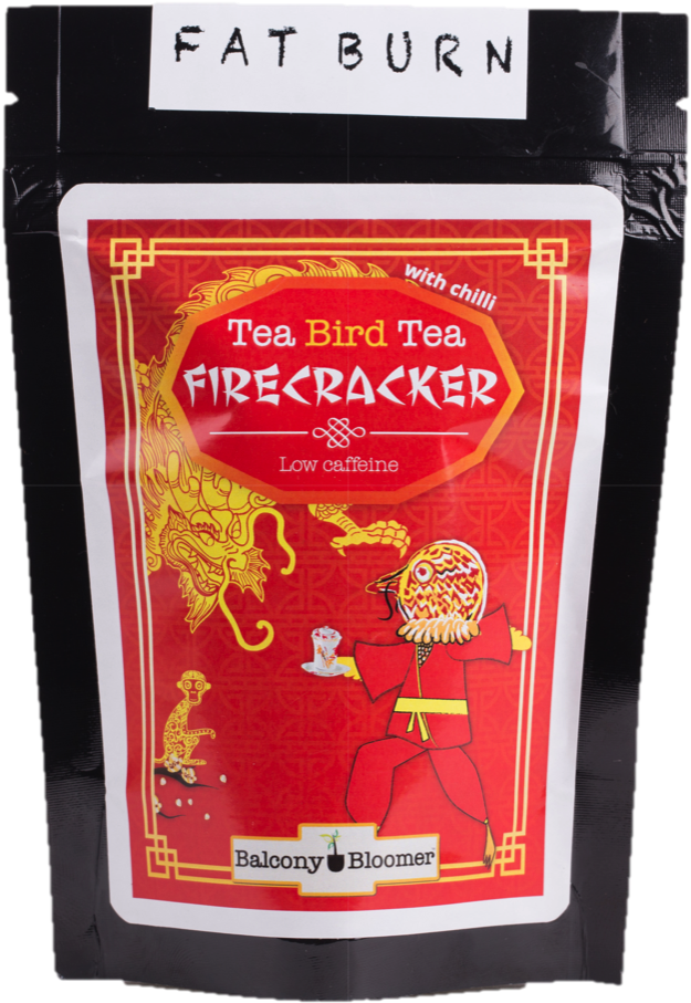 Firecracker Tea Bird Tea - Paper Product (651x1000), Png Download