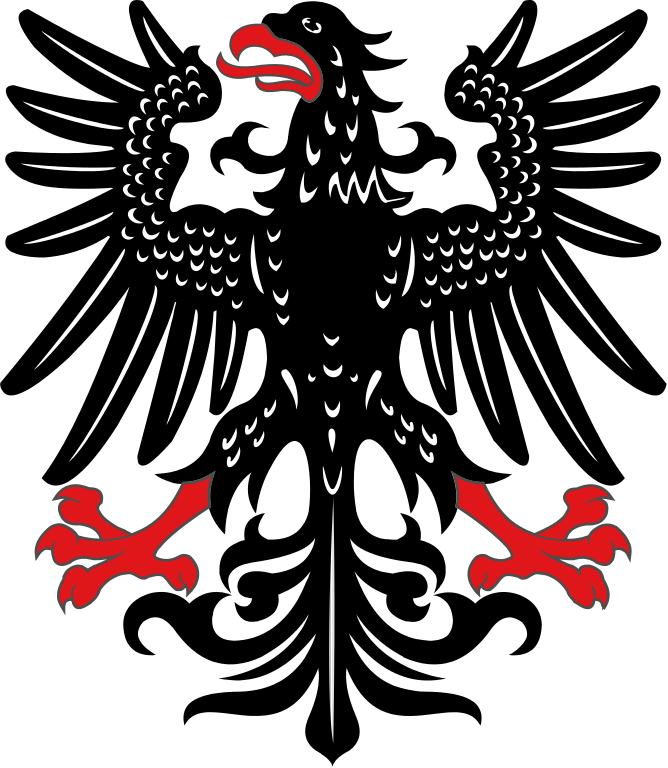 Heraldic Eagle - Germany Flag First Reich (668x768), Png Download