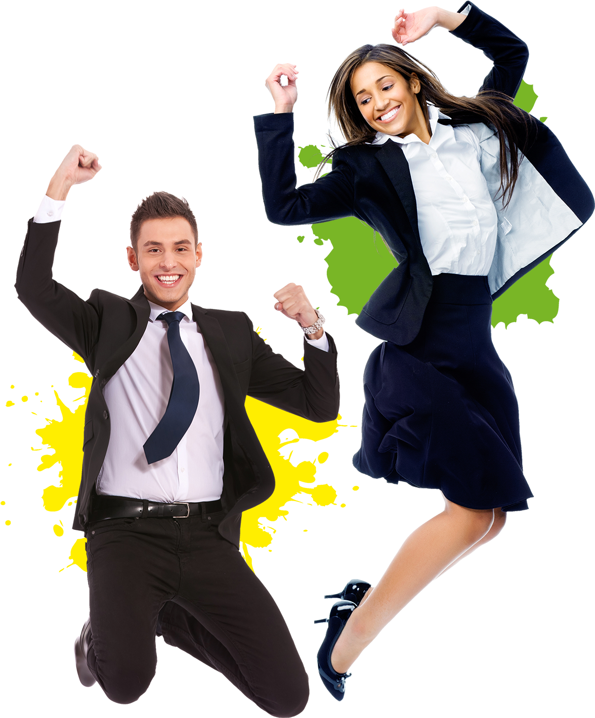 Our Corporate Package Includes - Business Woman Jump (1200x1507), Png Download