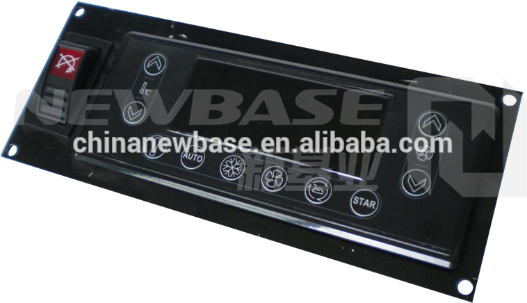 Ck200203 Ac Control Panel With Led Display For Yutong - Electronics (800x520), Png Download