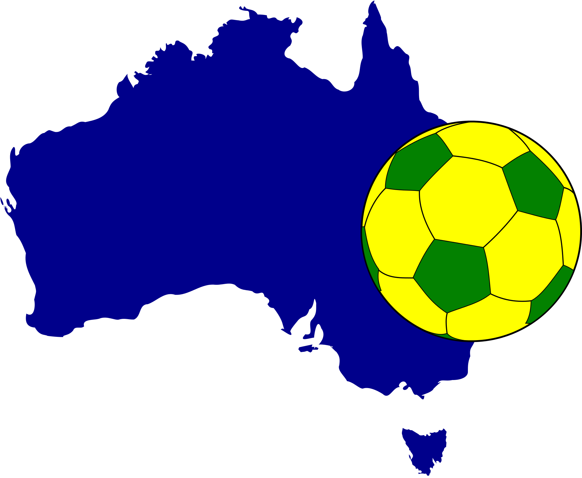 Open - Map Of Australia (2000x1673), Png Download