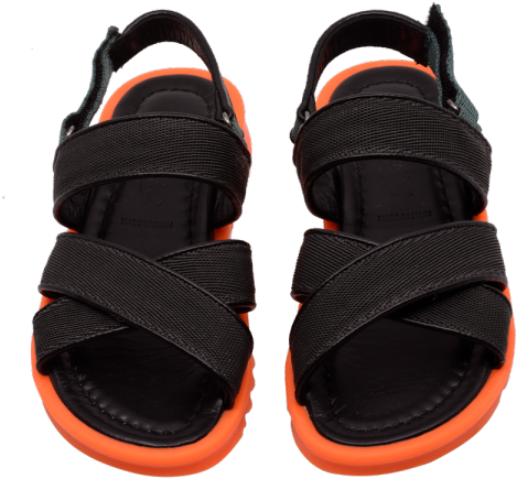 Boys' Sandals Navy - Water Shoe (600x600), Png Download
