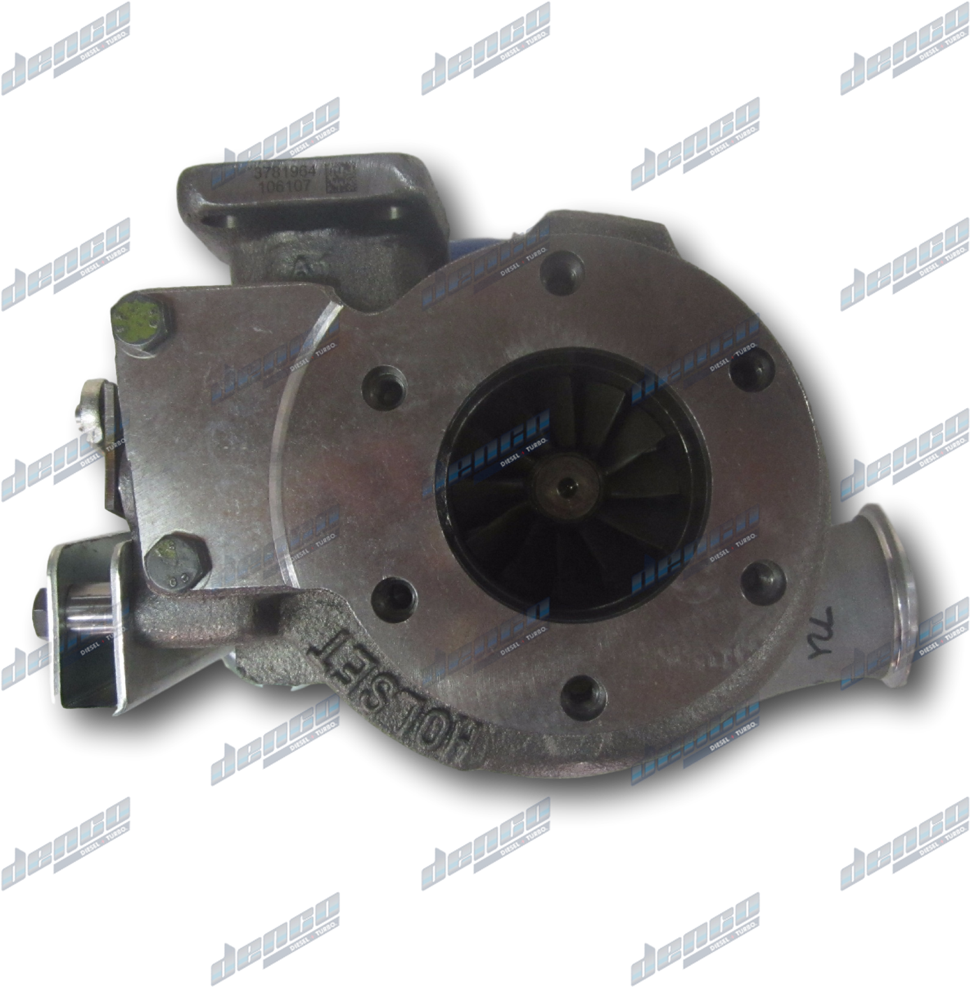 20593443 Turbocharger Hx40w Volvo Bus/coach D7 - Rotor (2048x1535), Png Download