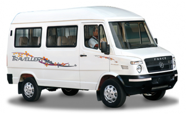 Thumb - Force Tempo Traveller Price In Bangalore (615x505), Png Download