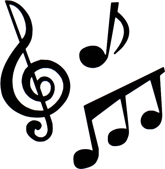 Music Notes Clipart Trail - Music Notes Singing (780x729), Png Download