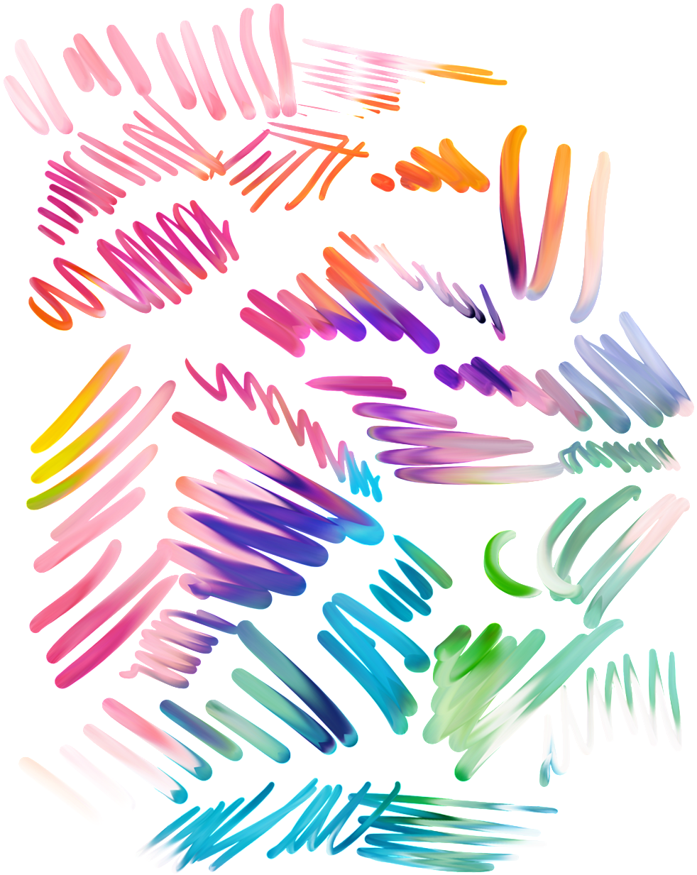 Casual Color Pen Transparent Decorative (1024x1433), Png Download