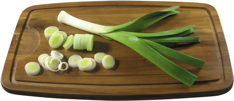 Chopped Green Onion - Leek (866x650), Png Download