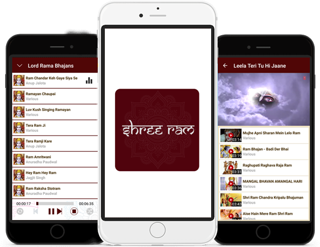 Rama Chalisa Bhajans And Aarti - Iphone (646x484), Png Download