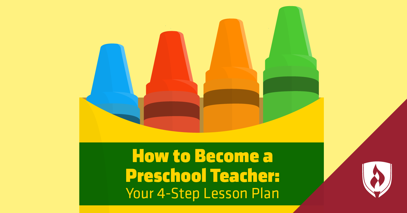 How To Become A Preschool Teacher - Graphic Design (1400x732), Png Download