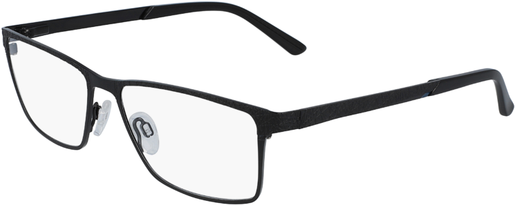 2821 Anton - Rectangular Frame Metal Glasses (800x448), Png Download