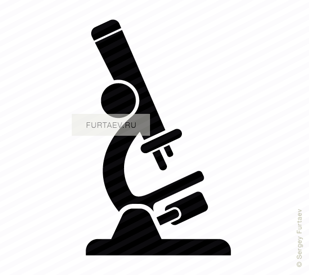 Microscope Icon - Microscope Vector (620x553), Png Download