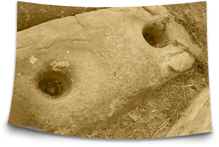 A Traditional Kumeyaay Basket - Sand (720x576), Png Download