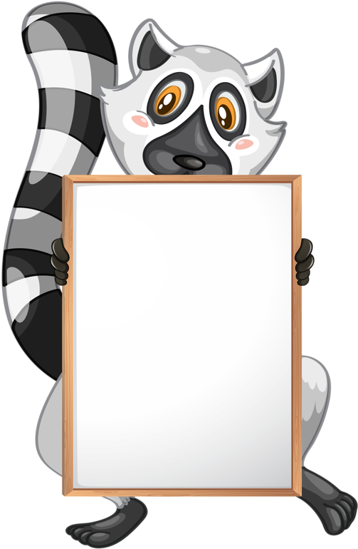 Фотки Page Borders, Borders And Frames, Notebook Labels, - รูปภาพ ป้าย การ์ตูน สัตว์ (552x800), Png Download