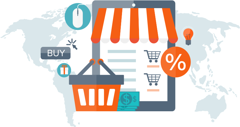 Ecommerce & Ebusiness - Ebusiness Png (960x432), Png Download