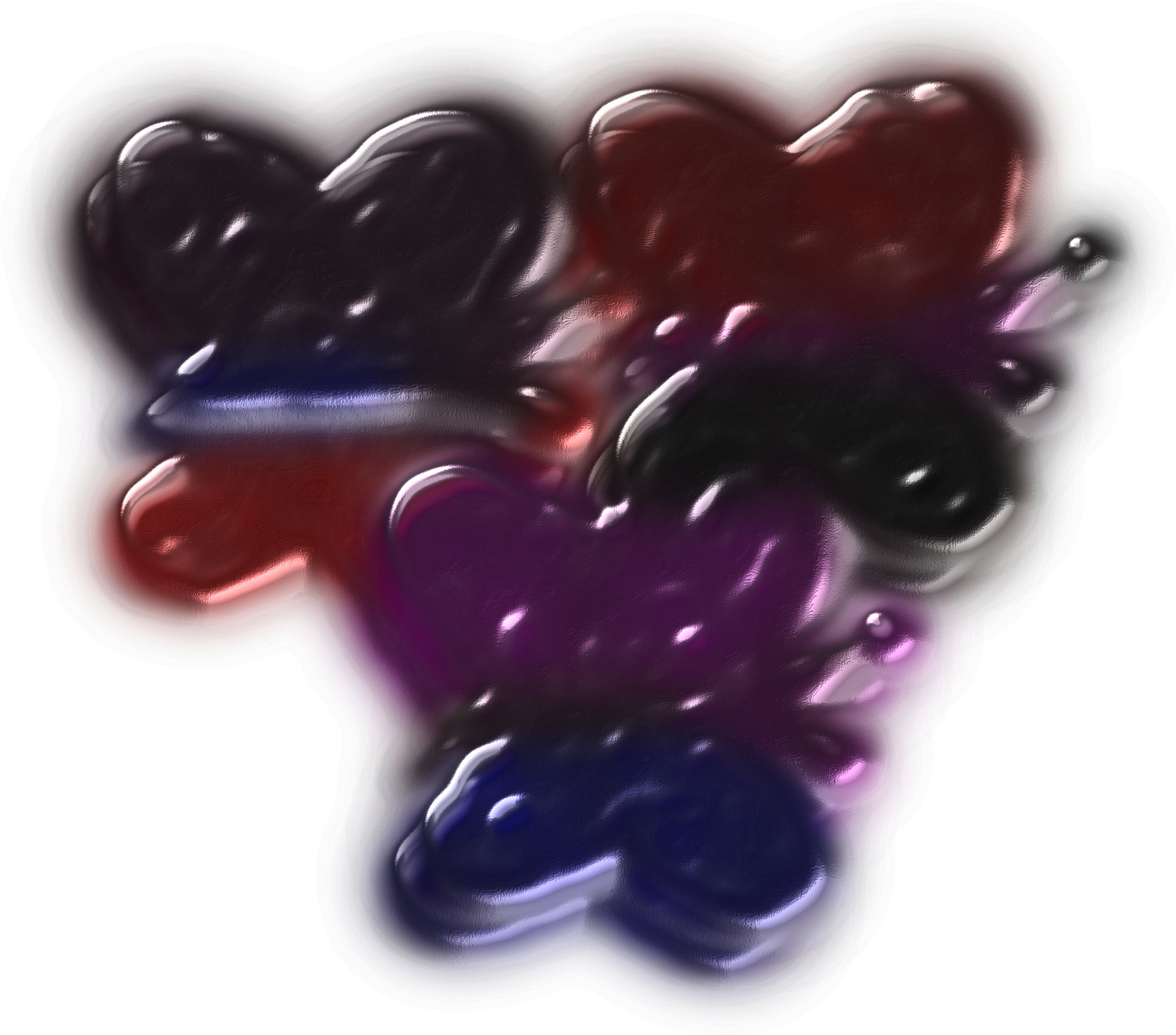 This Free Icons Png Design Of 3 Butterflies (2400x2061), Png Download