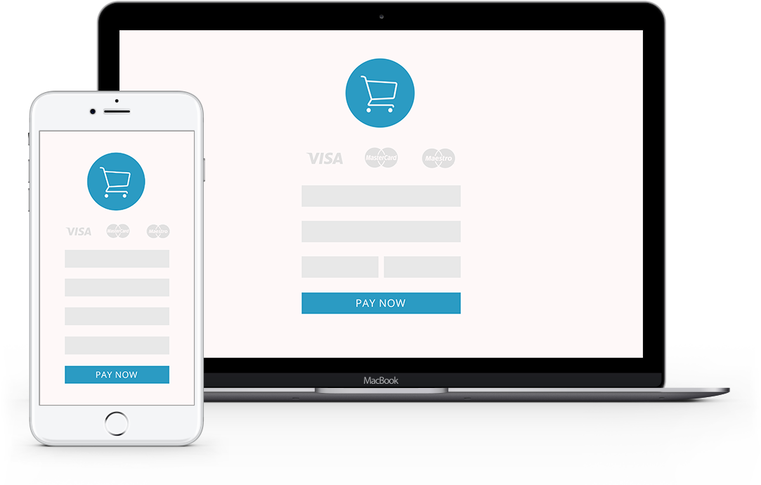 Mobile Friendly E Commerce - Mobile Phone (1100x769), Png Download