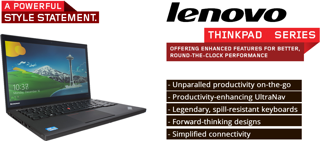 Hp Laptops - Lenovo (1920x530), Png Download
