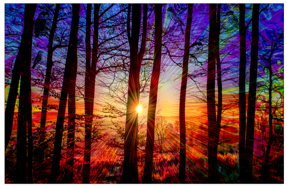 Jud Hayden Art - Sunset (1024x1024), Png Download