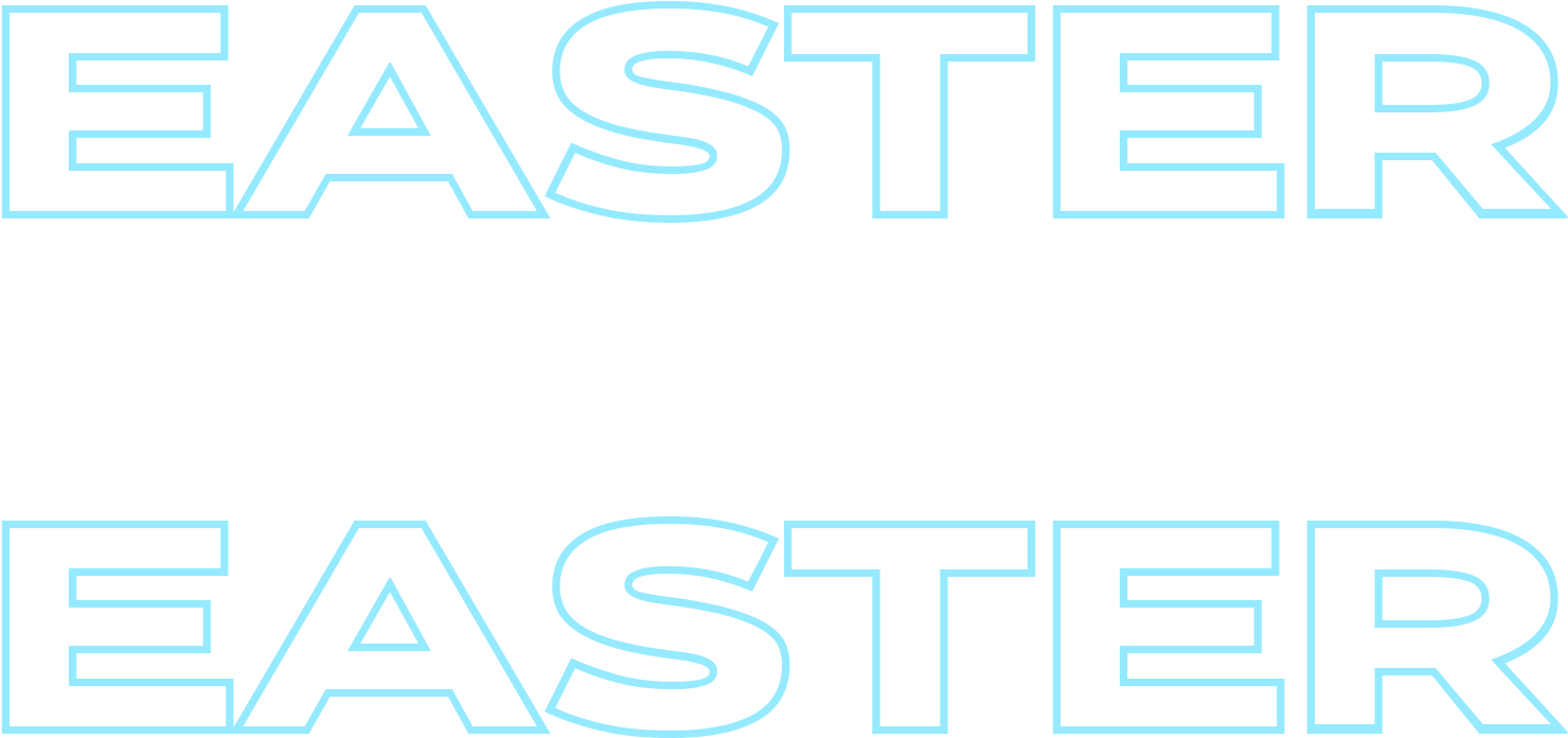 2019 Easter Social Graphics - Poster (1512x760), Png Download