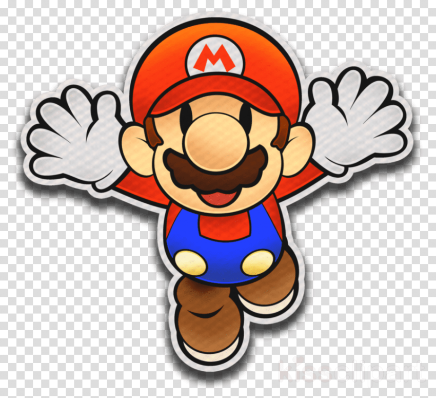 Free Png Download Paper Mario - School Bus Clipart Png Transparent (850x775), Png Download