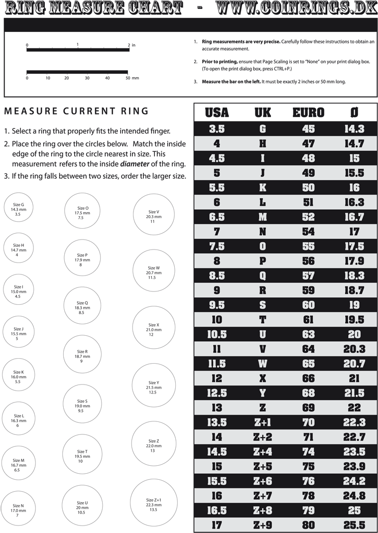 Coinrings Home Ring Finger Size Chart Inches Ringsizech - Ringstørrelse Uk (768x1077), Png Download